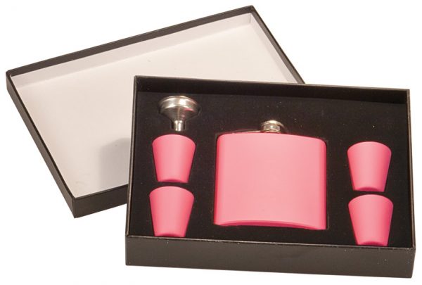 Pink Flask Set-0