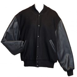 Black Varsity Jacket-0