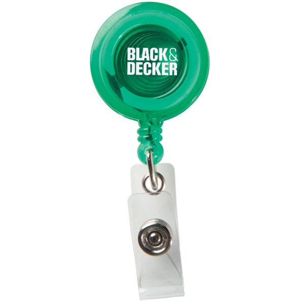 Round Secure-A-Badge™ - Green