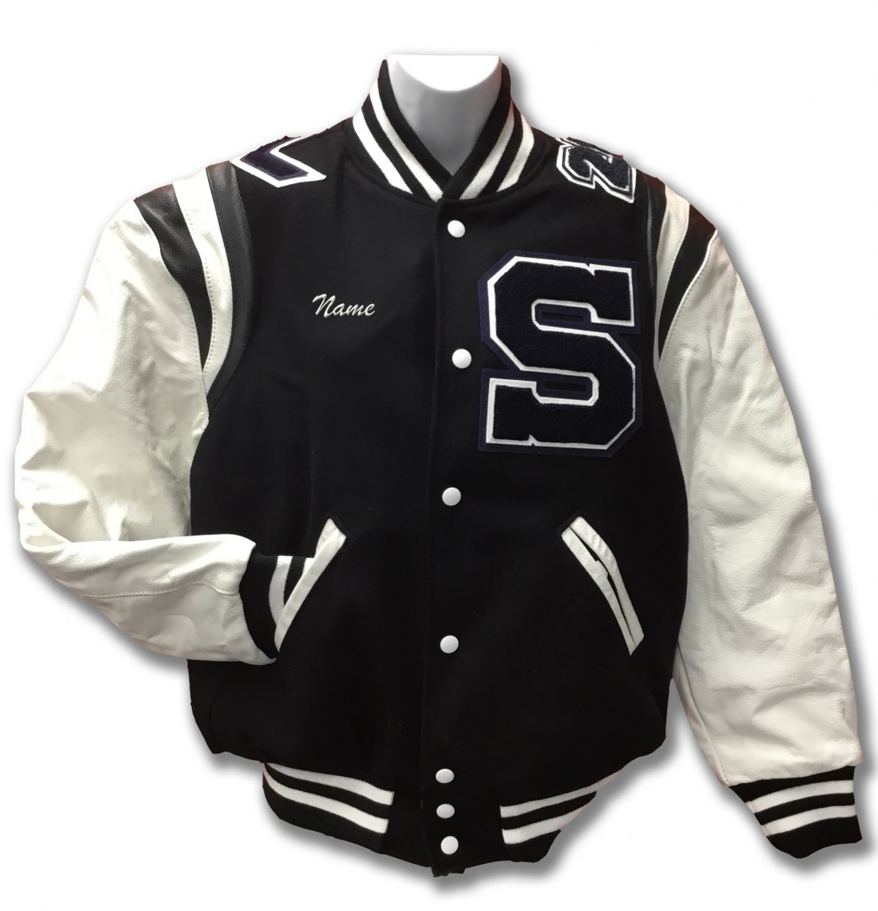 Stevenson Varsity Jacket - White Sleeves - Highest Honor