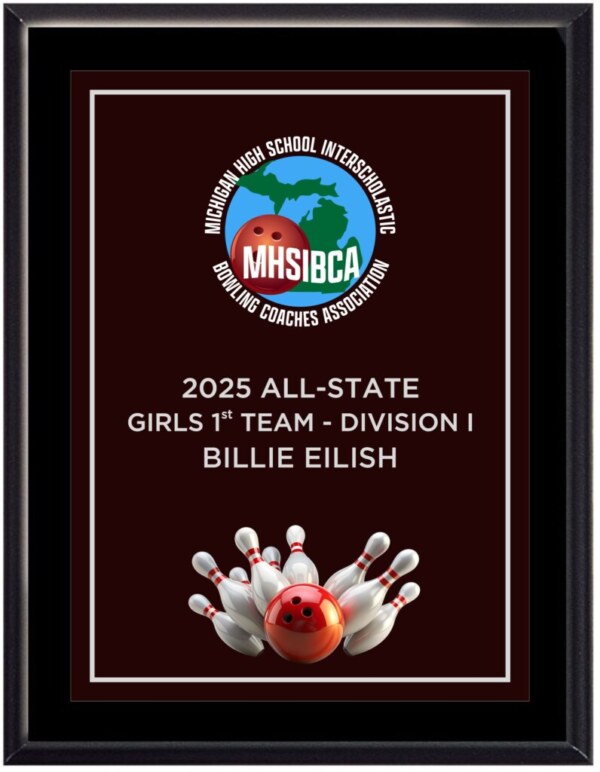 MHSIBCA: ALL-STATE Plaque